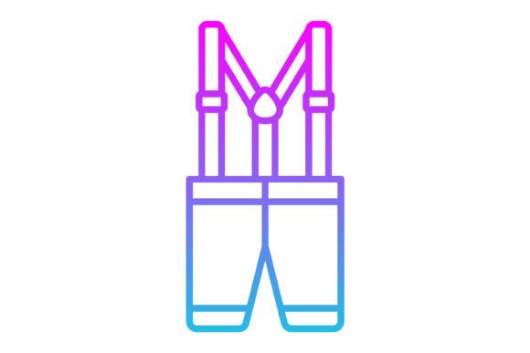 Evaluating the Suspenders Line Gradient Icon Set for Your Design Projects