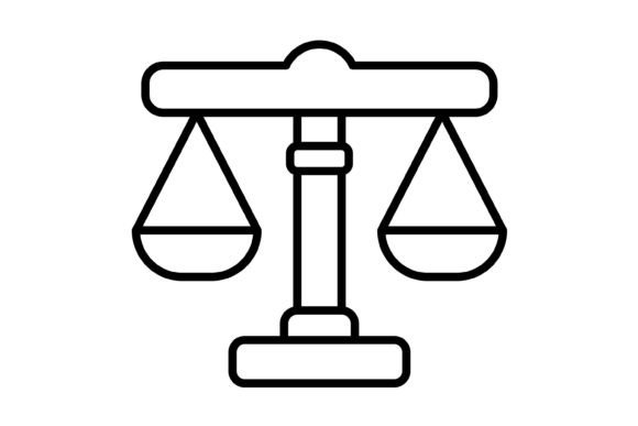 Justice Outline Icon: A Strategic Asset for Clarity and Professional Communication