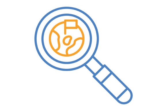 Mastering the Discovery Blue Orange Line Icon for Professional Projects