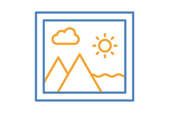Streamline Your Design Workflow with the Blue Orange Line Icon Set