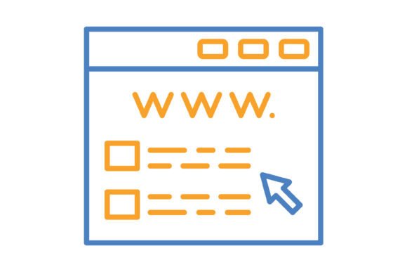 Streamlining Your Design Workflow with the Domain Blue Orange Line Icon Set