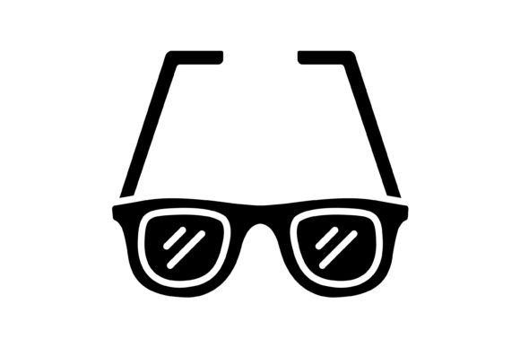Visual Communication in the Digital Age: Why the Glasses Glyph Icon Matters for Modern Designers