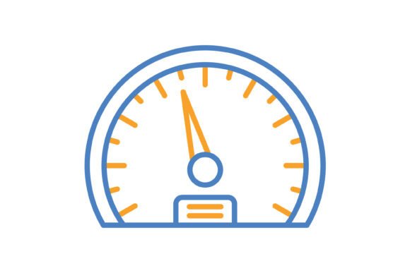 Why the Speedometer Blue Orange Line Icon Is Your Secret Weapon for Clear Visual Communication