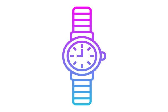 Wristwatch Line Gradient Icon: The Ultimate Visual Solution for Modern Design